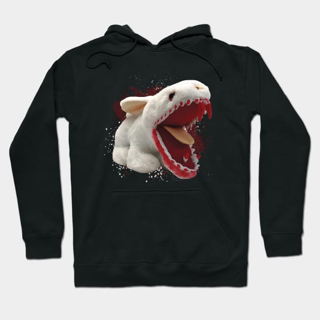 Killer Rabbit of Caerbannog Hoodie by sanantaretro